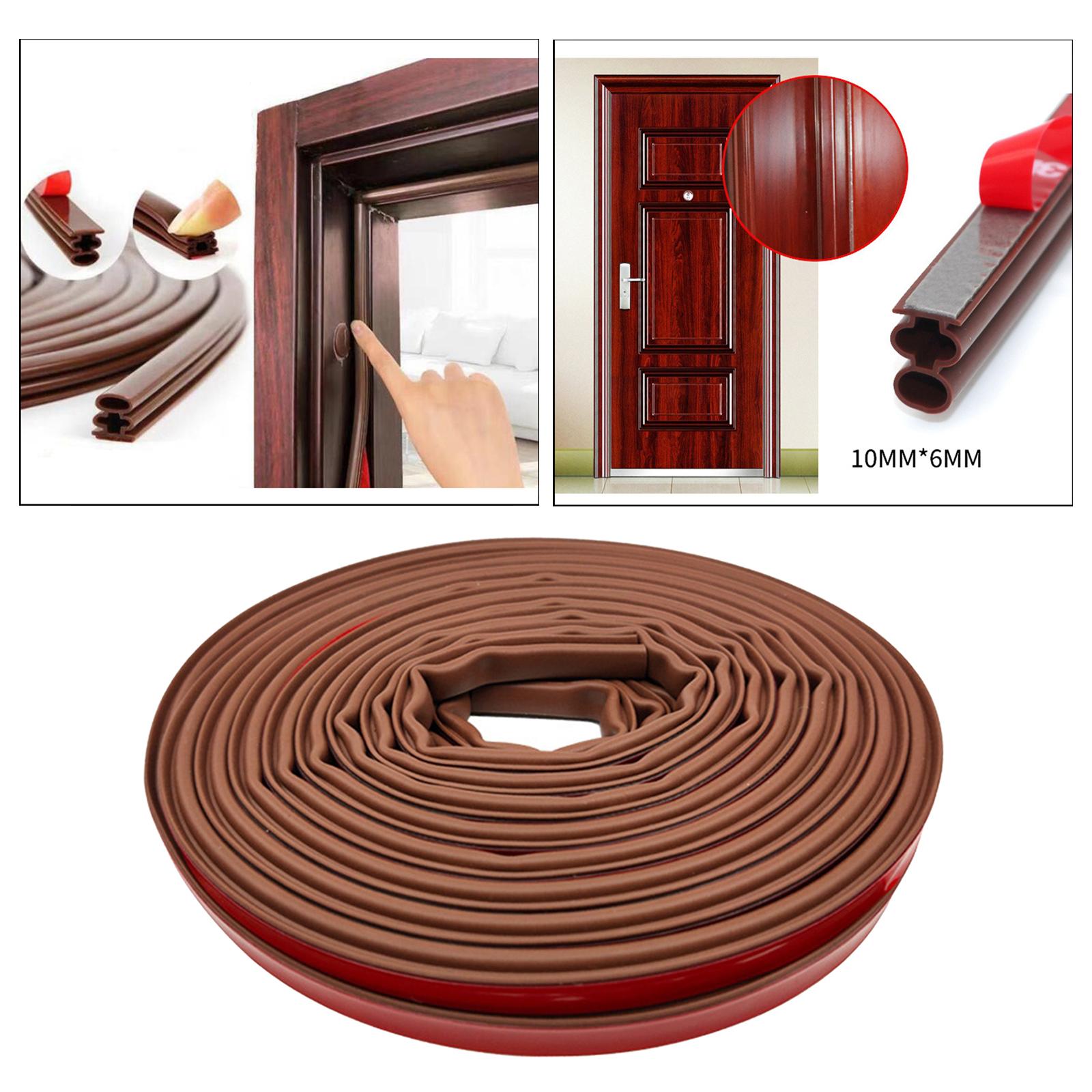 Universal Garage Door Seal Strip DIY Weather Sealing Strip for Garage Door Self Adhesive Foam Window Seal Strip