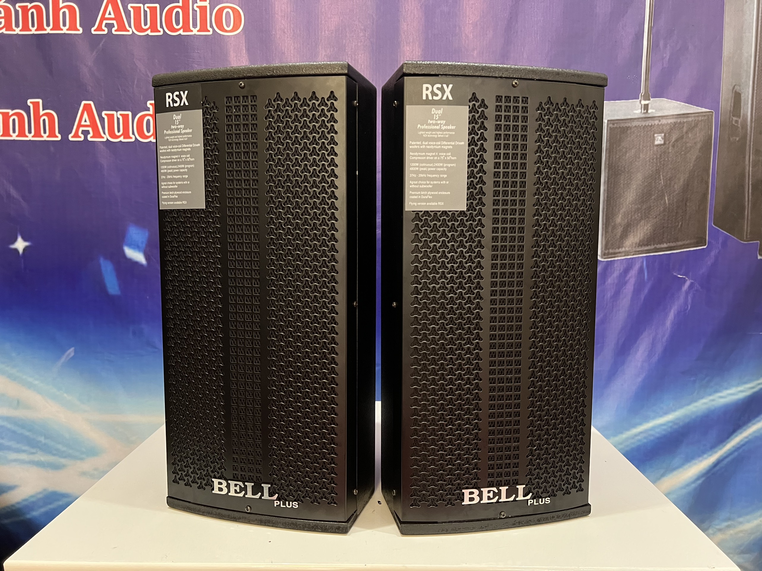 Loa đứng 2 tấc thùng sơn nhỏ gọn BellPlus HP - 660 BellPlus