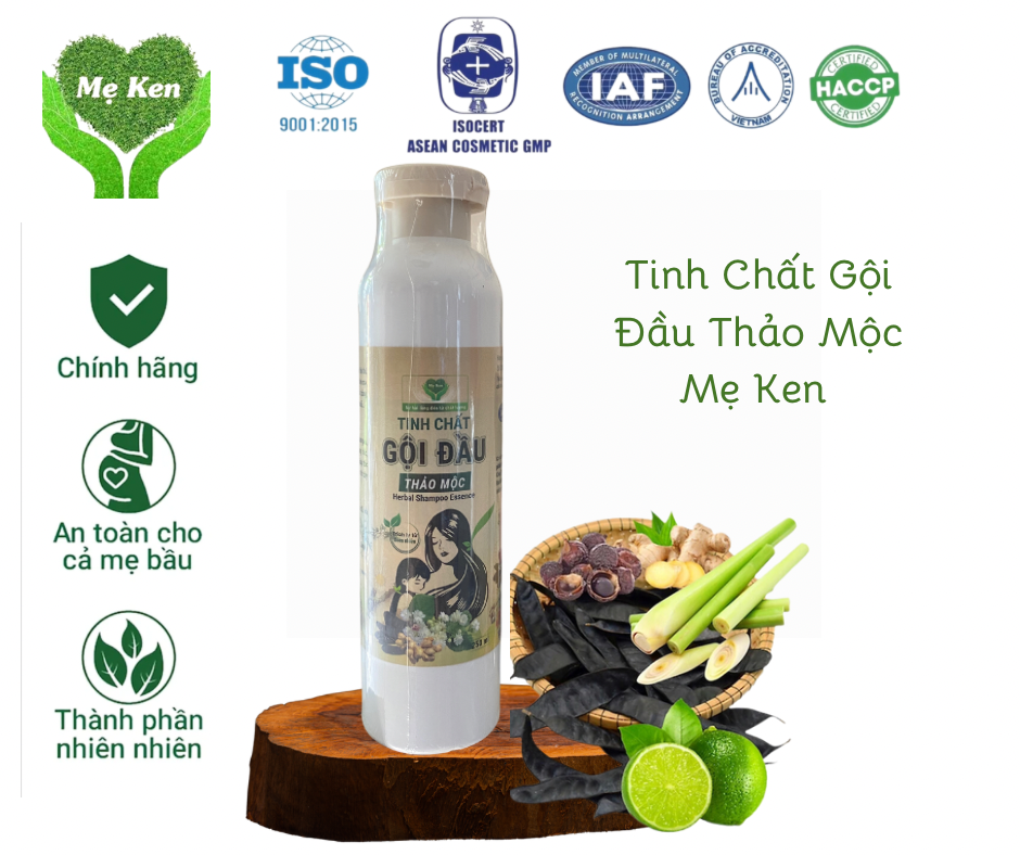 TINH CHẤT GỘI ĐẦU THẢO MỘC MẸ KEN 250ML -(Kích thích mọc tóc, giảm gãy rụng, giảm gàu)