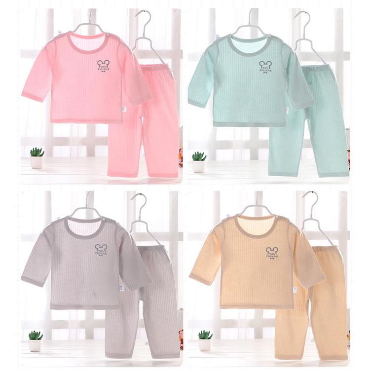 Bộ đồ ngủ, tay dài cotton lạnh Chất cực Xịn xò, mềm mịn siêu thoáng mát, thấm hút mồ hôi cho bé trai/gái