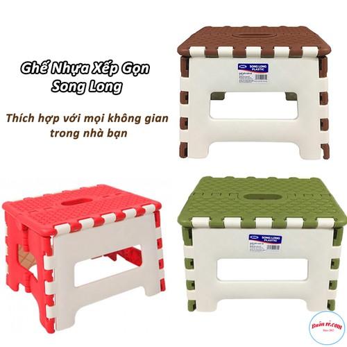 Ghế nhựa xếp SONG LONG đẩu bé chắc chắn siêu tiện lợi – Buôn rẻ 00639