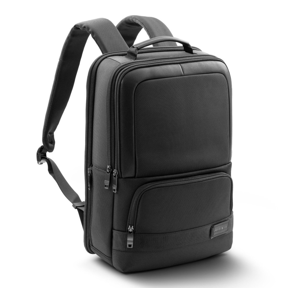 [CHÍNH HÃNG] Balo laptop 15.6 inch cao cấp Kingbag Turin chất vải oxford kết hợp da thật kiểu dáng thời trang đẳng cấp