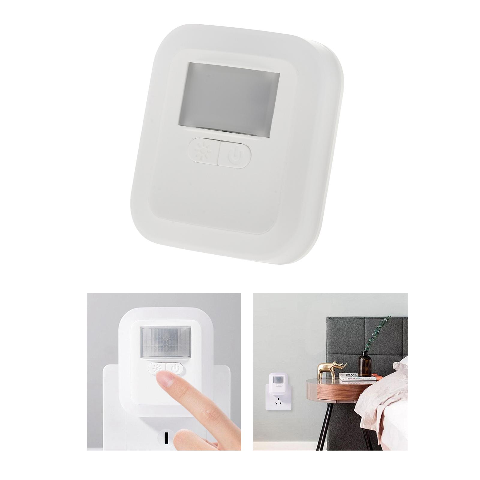 LED Light Control Sensor Smart Home Night Plug-in Light Wall Night Lamp