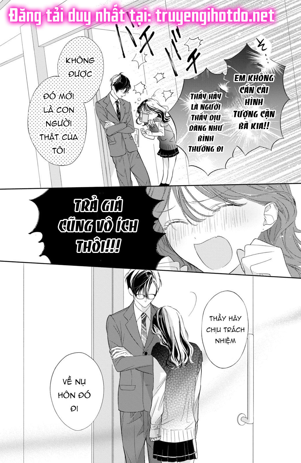 [18+] thầy ơi hãy ngã vào lòng em đi! chapter 1.2 9
