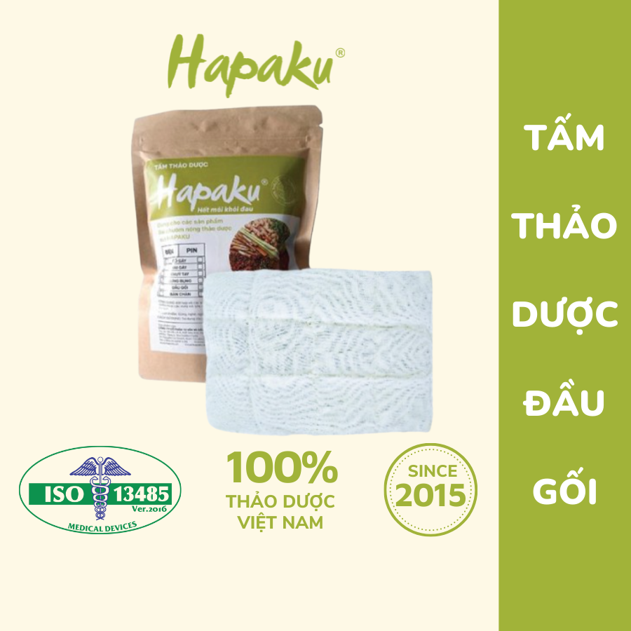 Tấm thảo dược thay thế của đai chườm đầu gối cắm điện - Hapaku