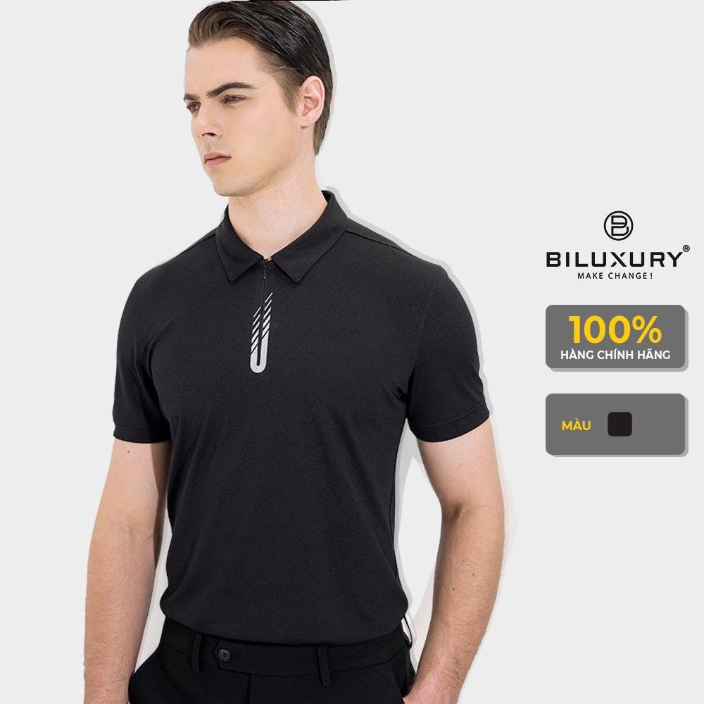 Áo Thun Nam Polo Ngắn Tay Cổ Bẻ (4APCT018) Chính Hãng BILUXURY ,Chất liệu Cao Cấp, Kiểu Dáng Body Fit Lịch Lãm, Nhiều Màu Sắc Trẻ Trung, Năng Động