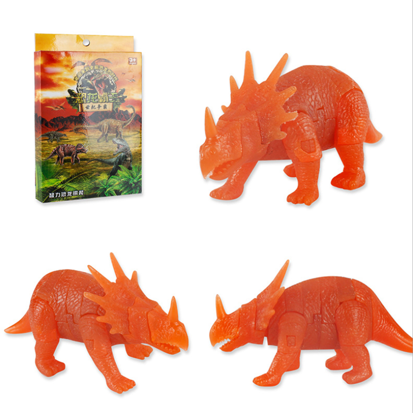 Đồ Chơi lắp ráp nhựa Mô hình Khủng Long Dinosauria Silicone cho bé yêu