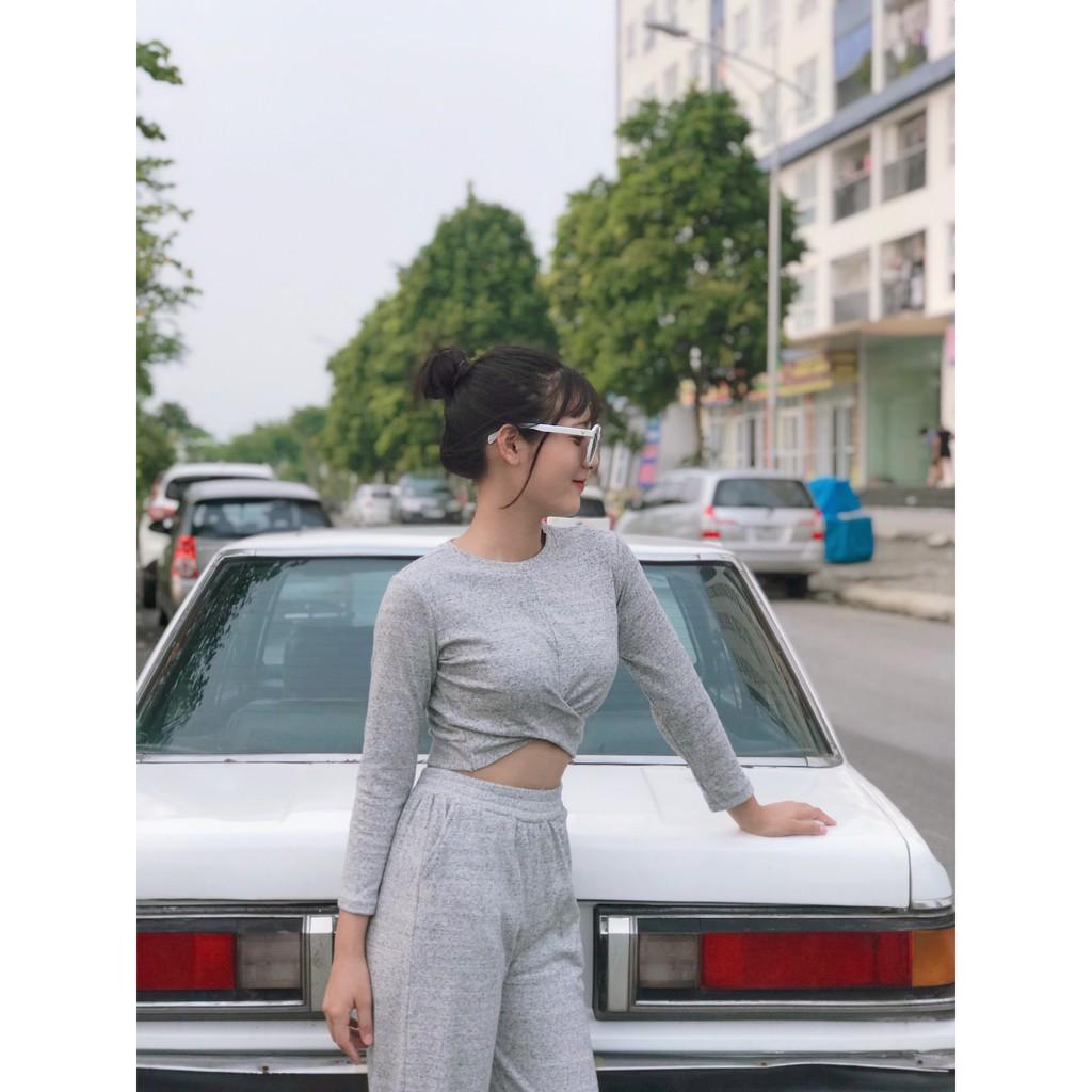 BỘ XOẮN EO DÀI TAY SIÊU XINH