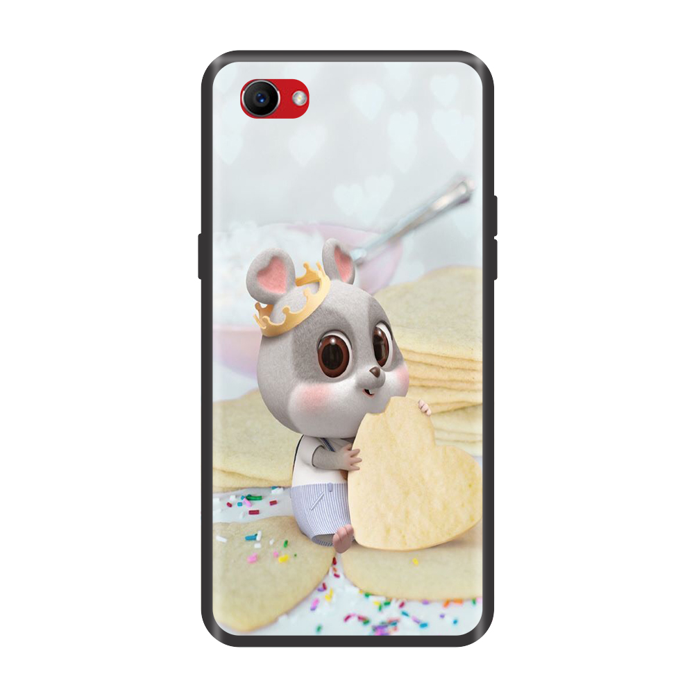 Ốp lưng TPU viền dẻo cho điện thoại OPPO F7 YOUTH Hình Chuột Tết 2020 Mẫu 13