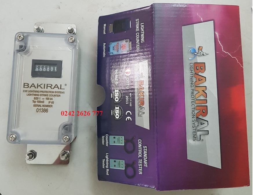 Bộ đếm sét Bakiral Thổ Nhĩ Kỳ