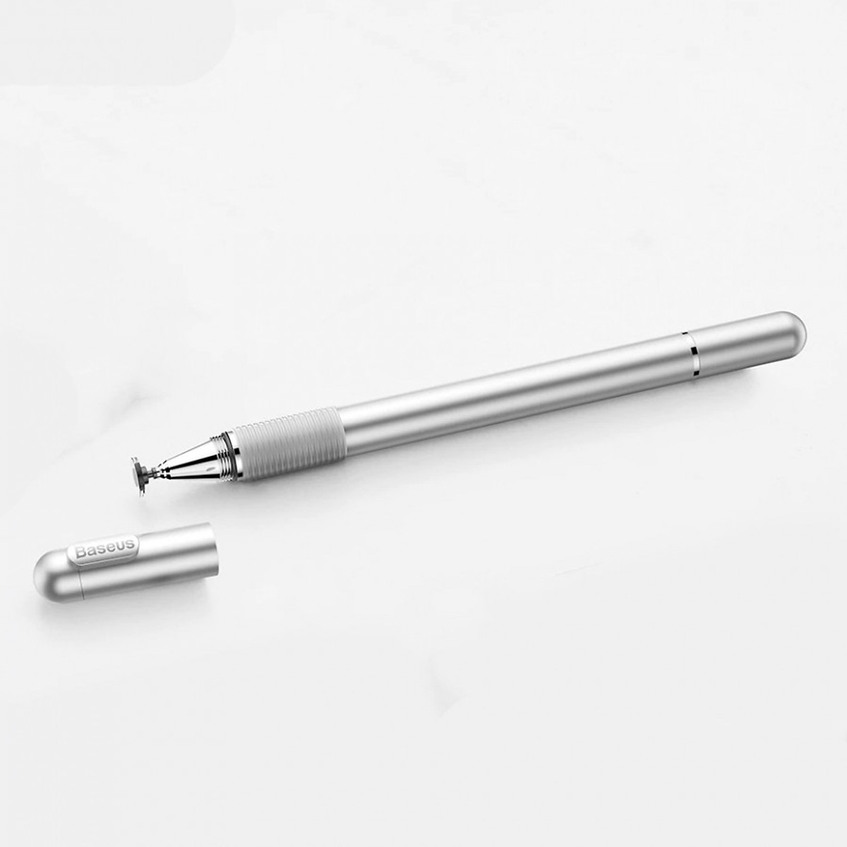 Đen - Bút cảm ứng 2 đầu 2 in 1 hiệu Baseus Smart Pen cho Samsung, Huawei, iPhone, iPad, PC , Tablet   - Hàng nhập khẩu