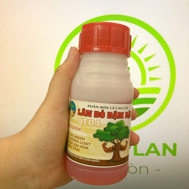 Phân bón lá Siêu lân đỏ đậm đặc QT04 - 250ml