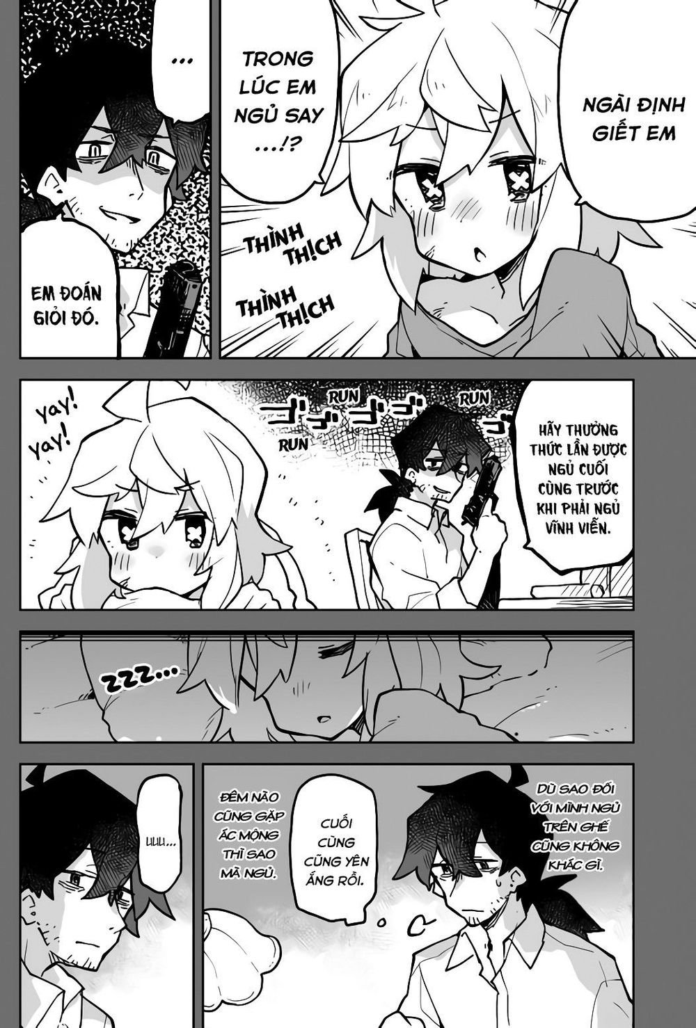 the story of a terrifying hitman and a little girl chapter 2 3