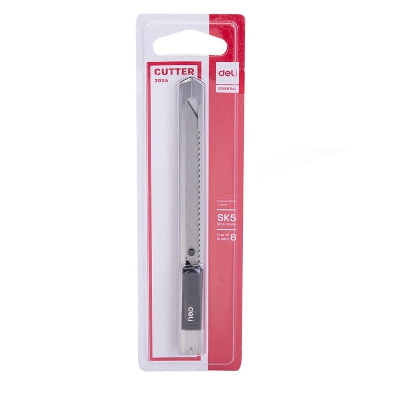 Dao trổ 30 độ inox Deli 2034
