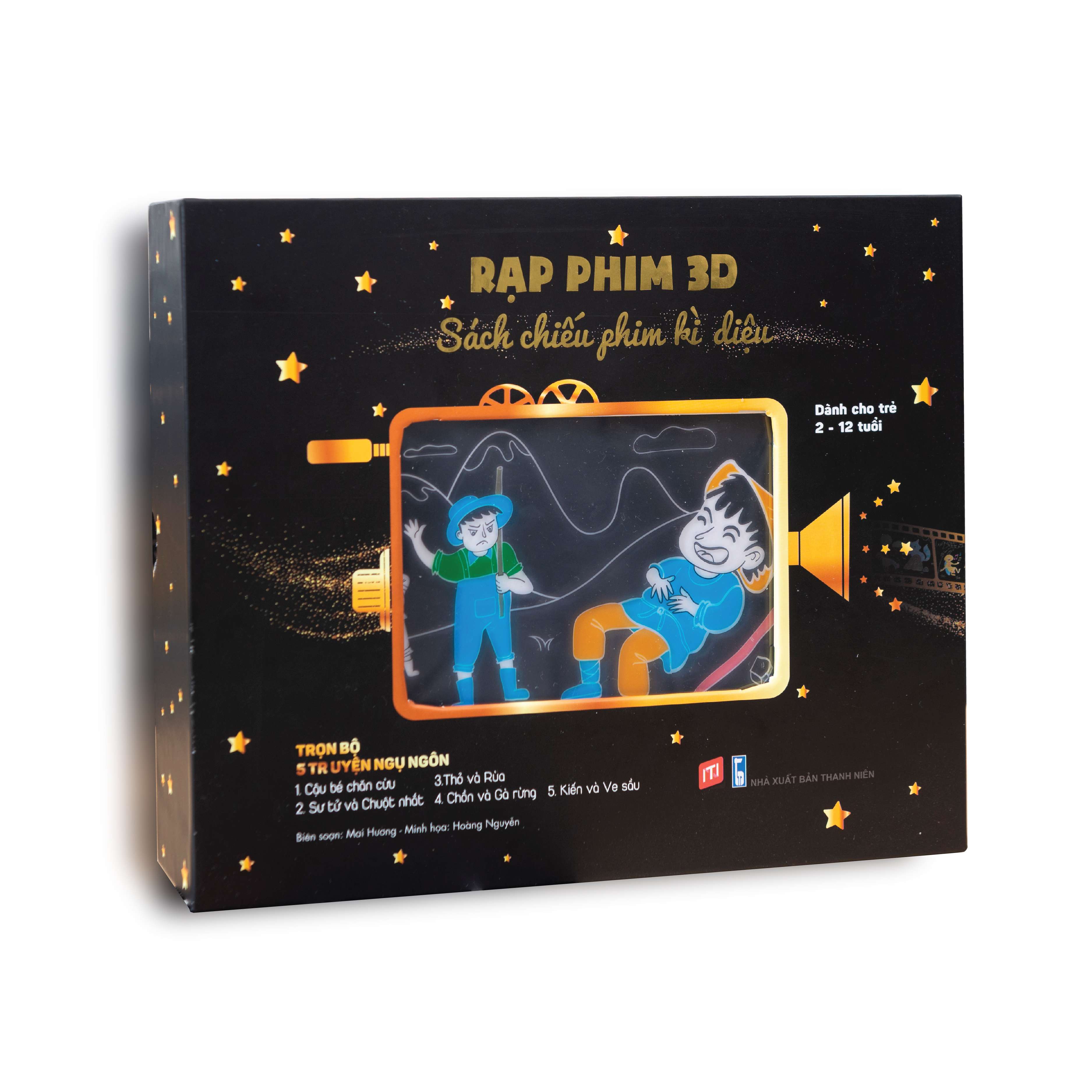 Rạp phim 3D - Sách chiếu phim kì diệu