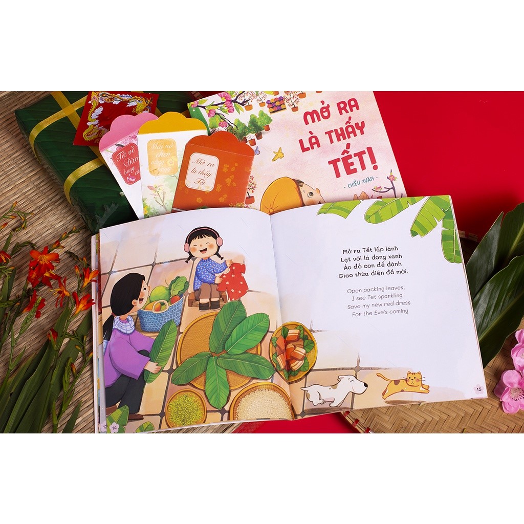 Set Mở ra là thấy Tết - Sách Tết 2023 (2 phiên bản Bắc, Nam