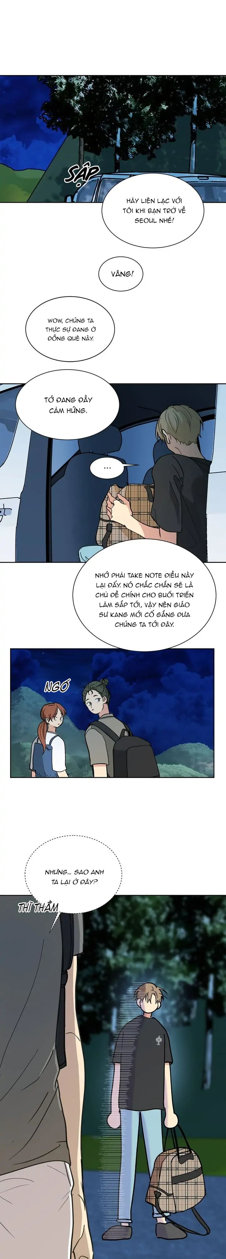 lỡ hàng xóm nhà bên là ma cà rồng thì sao?! chapter 13 9
