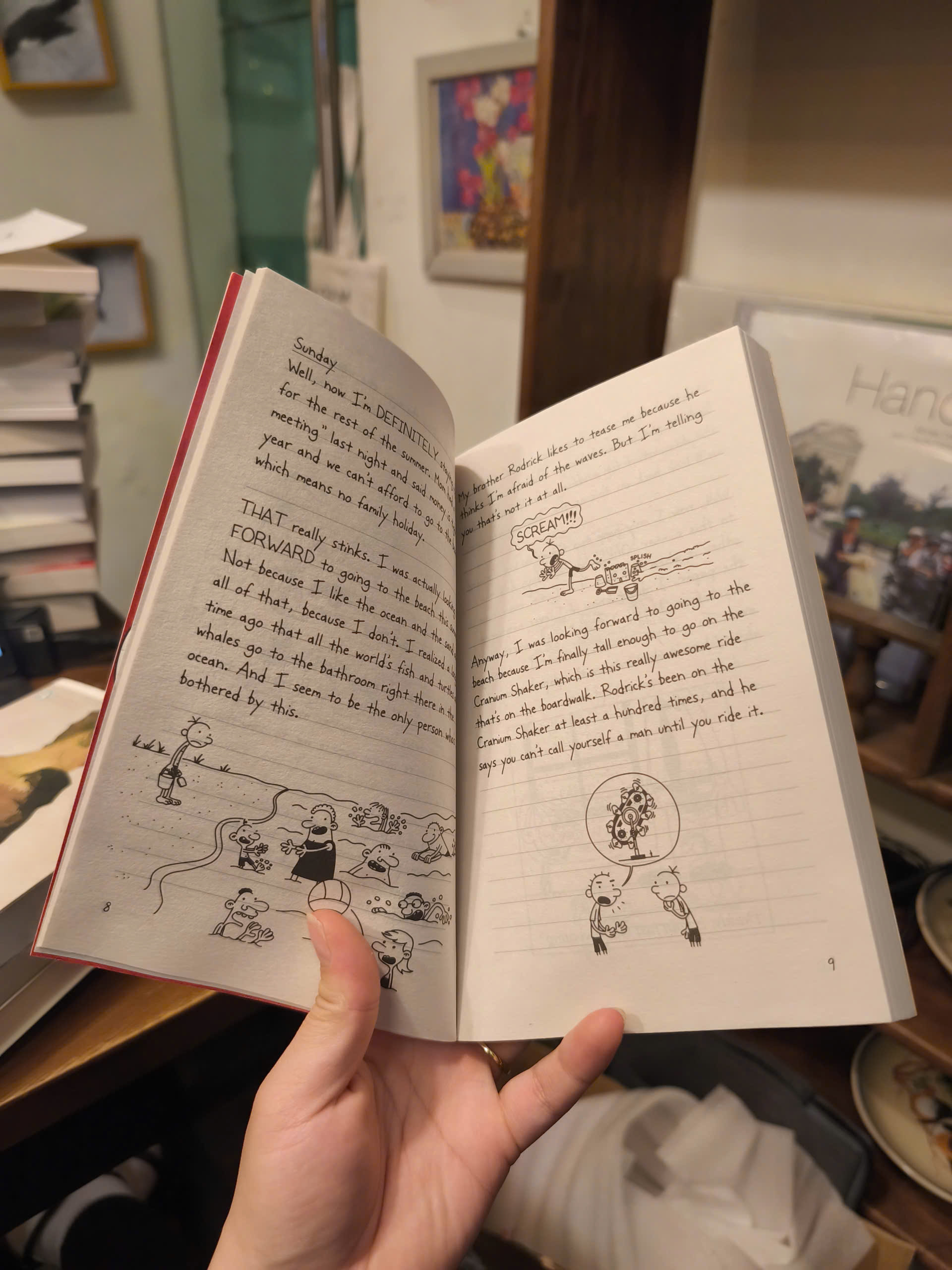 Sách - Diary of a Wimpy Kid Dog Days by Jeff Kinney - Fiction/Childrens/Humor - Sách Ngoại Văn