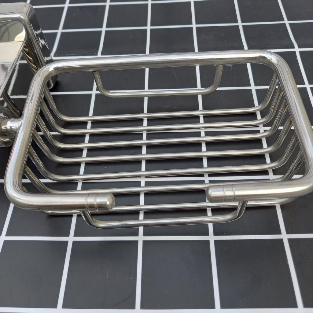 Khay, kệ inox 304 để xà phòng xà bông phòng tắm