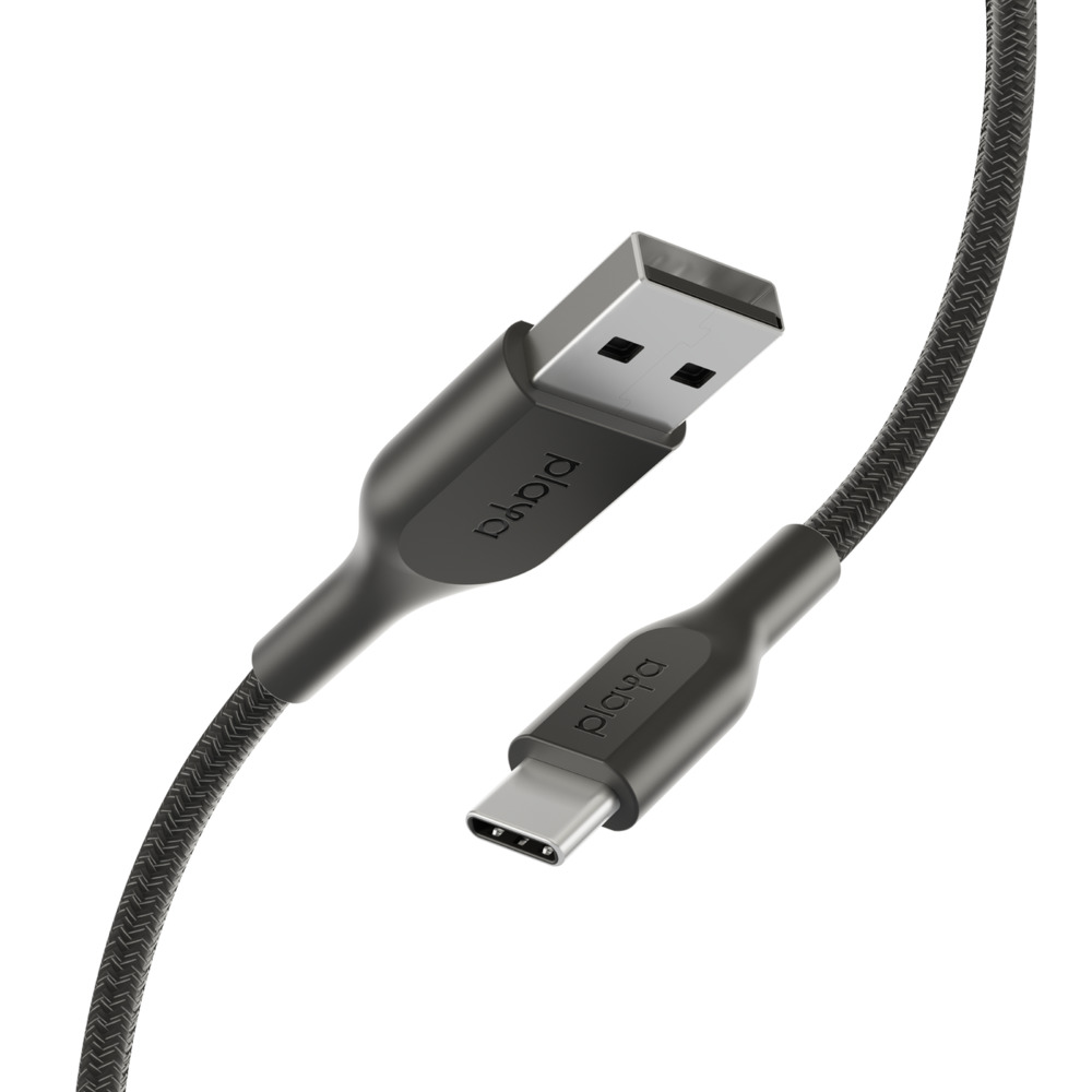 Cáp sạc USB Type C Belkin Playa vỏ dù, 1m &amp; 2m - PMBK2002yz - Hàng Chính Hãng