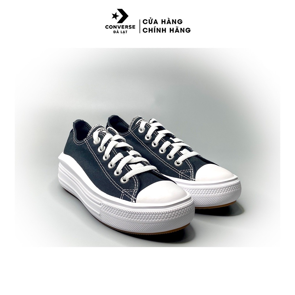 Giày Sneker Nữ Đế Cao Converse Chuck Taylor All Star Move Low Top - 570256C