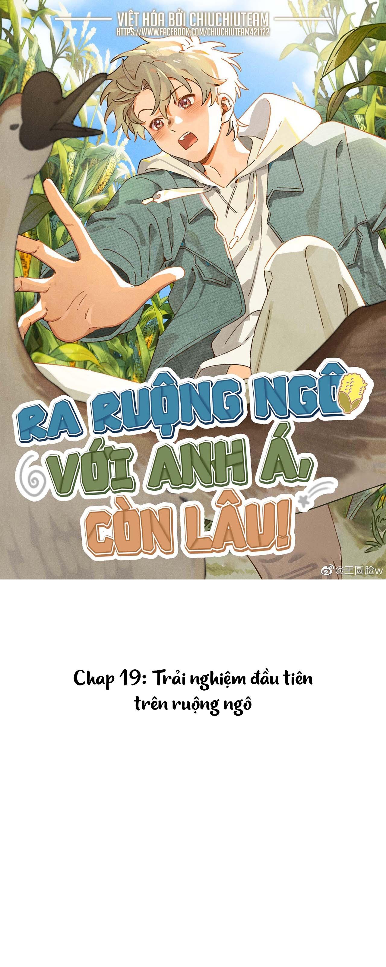 Ra Ruộng Ngô Với Anh Á, Còn Lâu! chapter 19