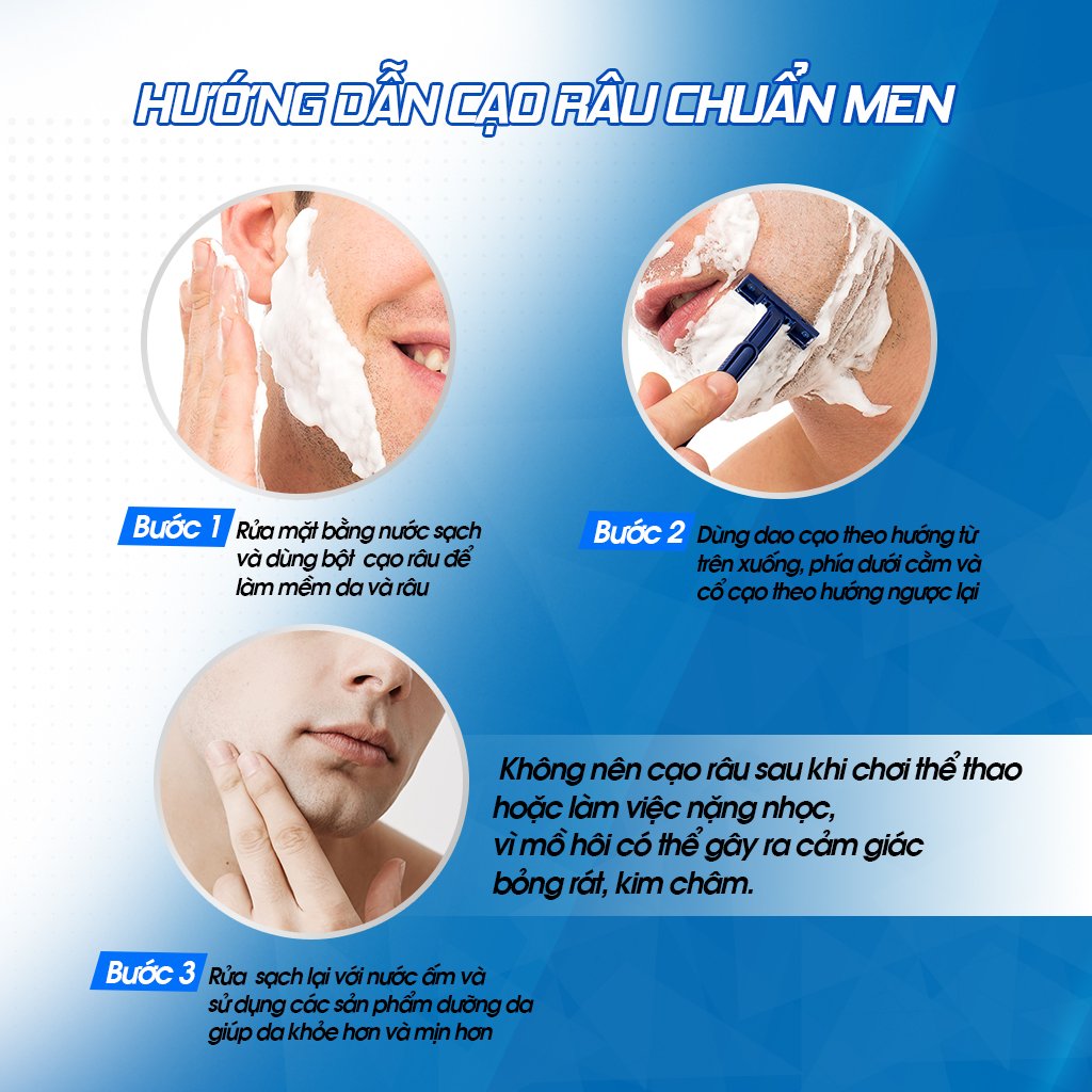 Dao cạo râu 3 lưỡi Tiger We're Men - xài 1 lần tiện lợi mang lên máy bay đi du lịch được, 3 lưỡi dao kép sắt bén, không gỉ sét