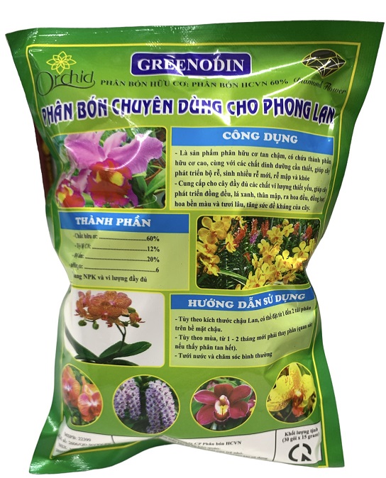 Phân Bón Tan Chậm Chuyên Dùng Hoa Lan  5-5-5 - 30 gói