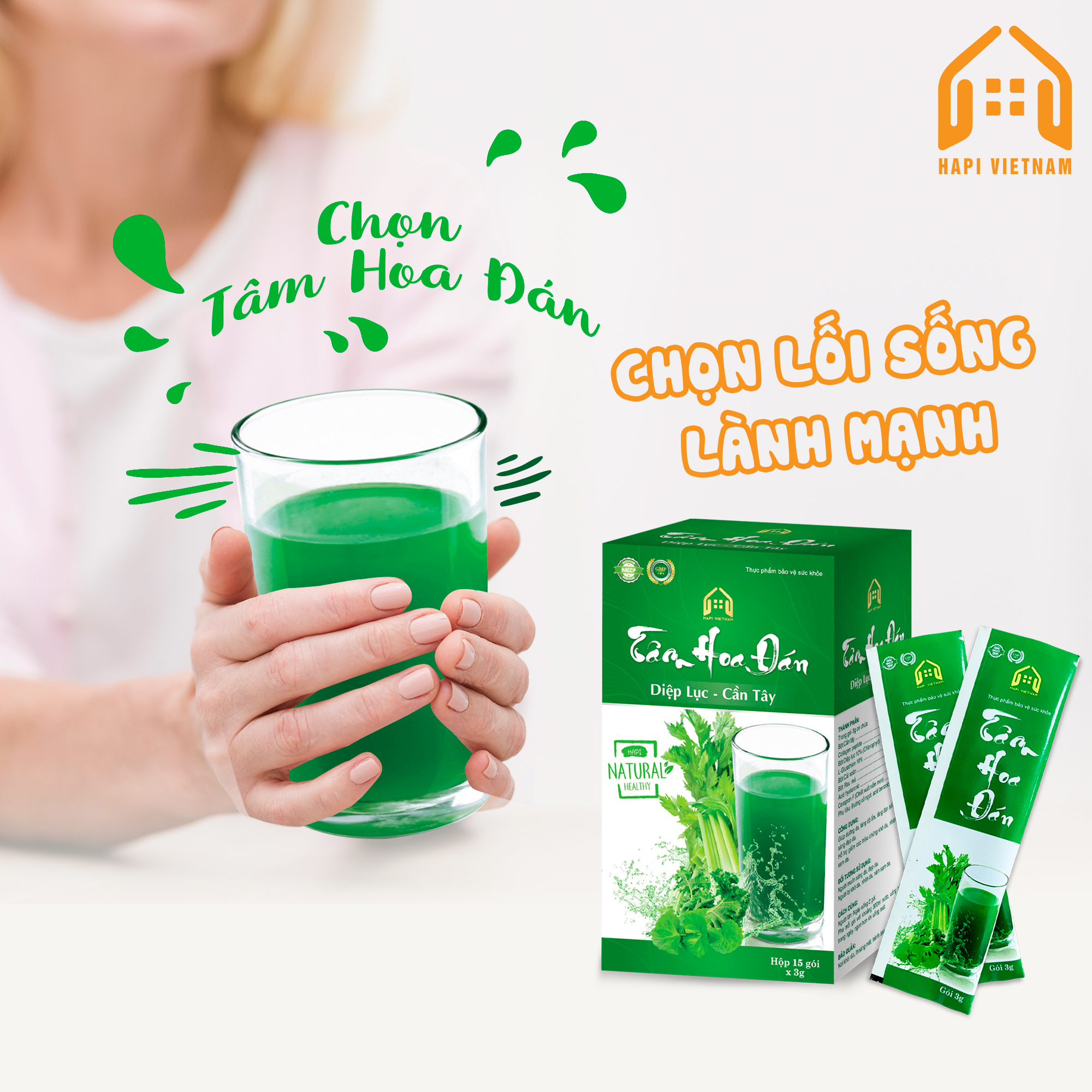 Tâm Hoa Đán - Diệp lục cần tây