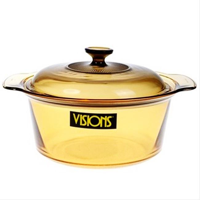 Nồi Thuỷ Tinh Loại Thấp Visions VSD-3.5 (3.5L) - Phân phối bởi CTCP ABMA VN 15/2 Đoàn Như Hài, P12, Q4, TPHCM