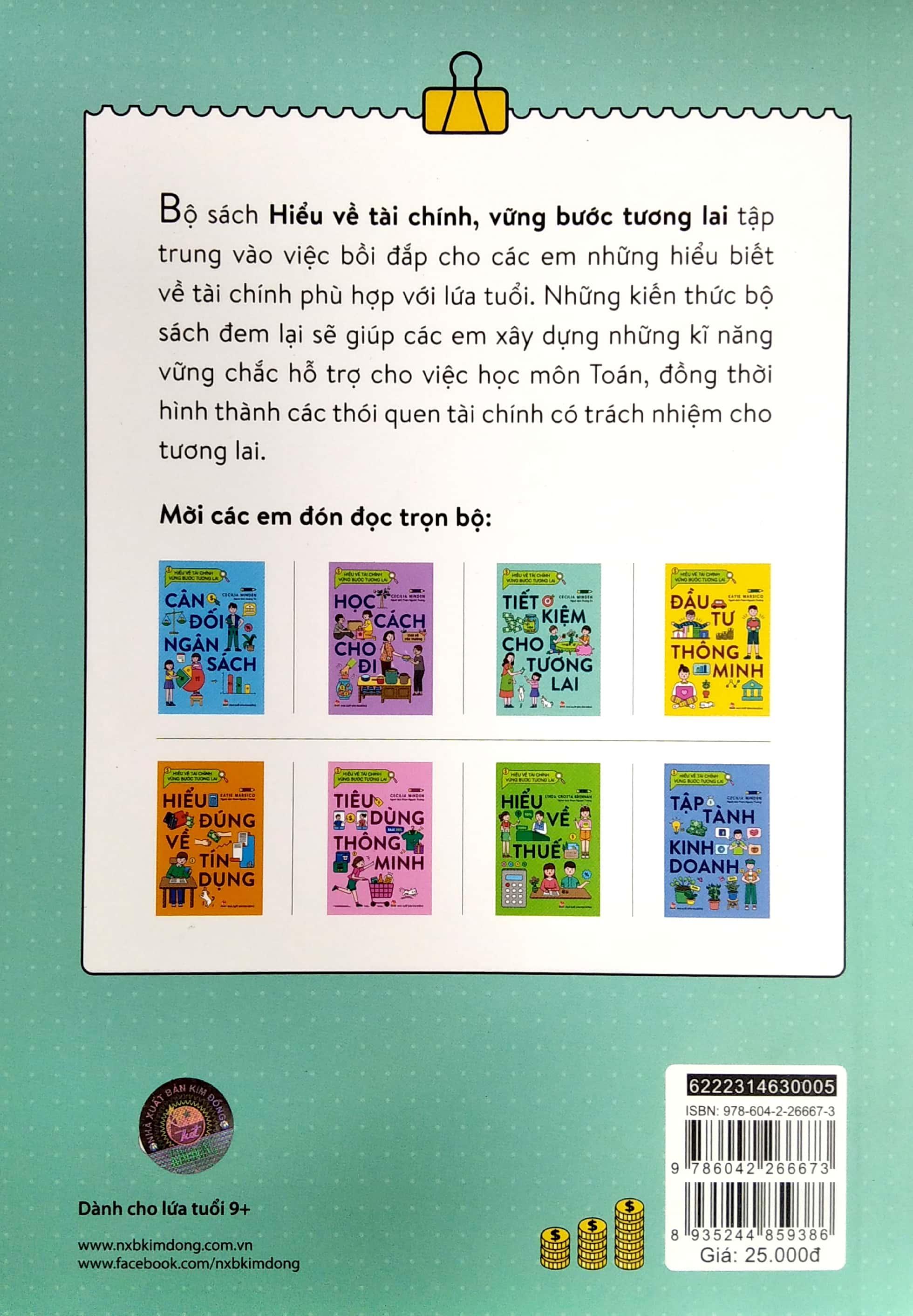 Hiểu Về Tài Chính, Vững Bước Tương Lai - Tiết Kiệm Cho Tương Lai
