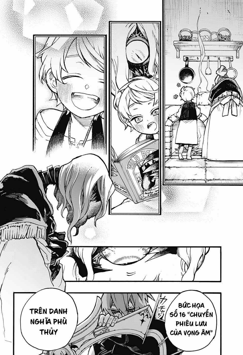 những bức họa quái dị của phù thủy chapter 14 40