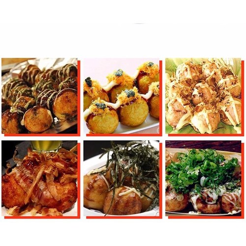 máy làm bánh takoyaki điện 1 khuôn 28 bánh