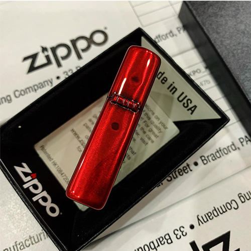 Bật lửa Zippo 88Th Anniversary Asia Red Color Clear Coating – Bản Đỏ Bóng Kỷ Niệm 88 Năm Ra Đời Bật Lửa – ZA-2-147B