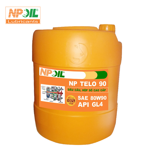 Dầu cầu hộp số TELO 90 - API GL4/GL5 - Xô/Can 18L - Hàng chính hãng