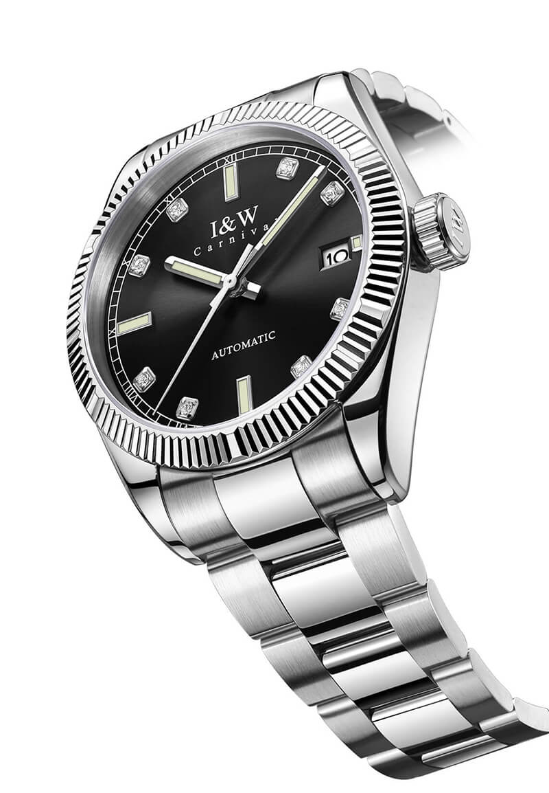 Đồng hồ nam chính hãng IW CARNIVAL IW786G-5,kính sapphire,chống xước,chống nước 50m,Bh 24 tháng,máy cơ (automatic)
