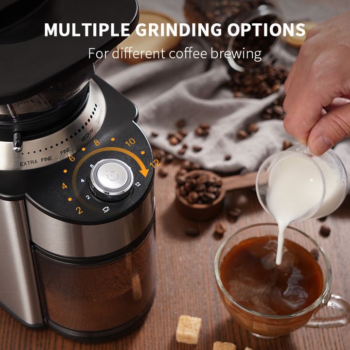 Máy xay hạt cà phê Espresso cao cấp Shardor GS-801 - Hàng Chính Hãng