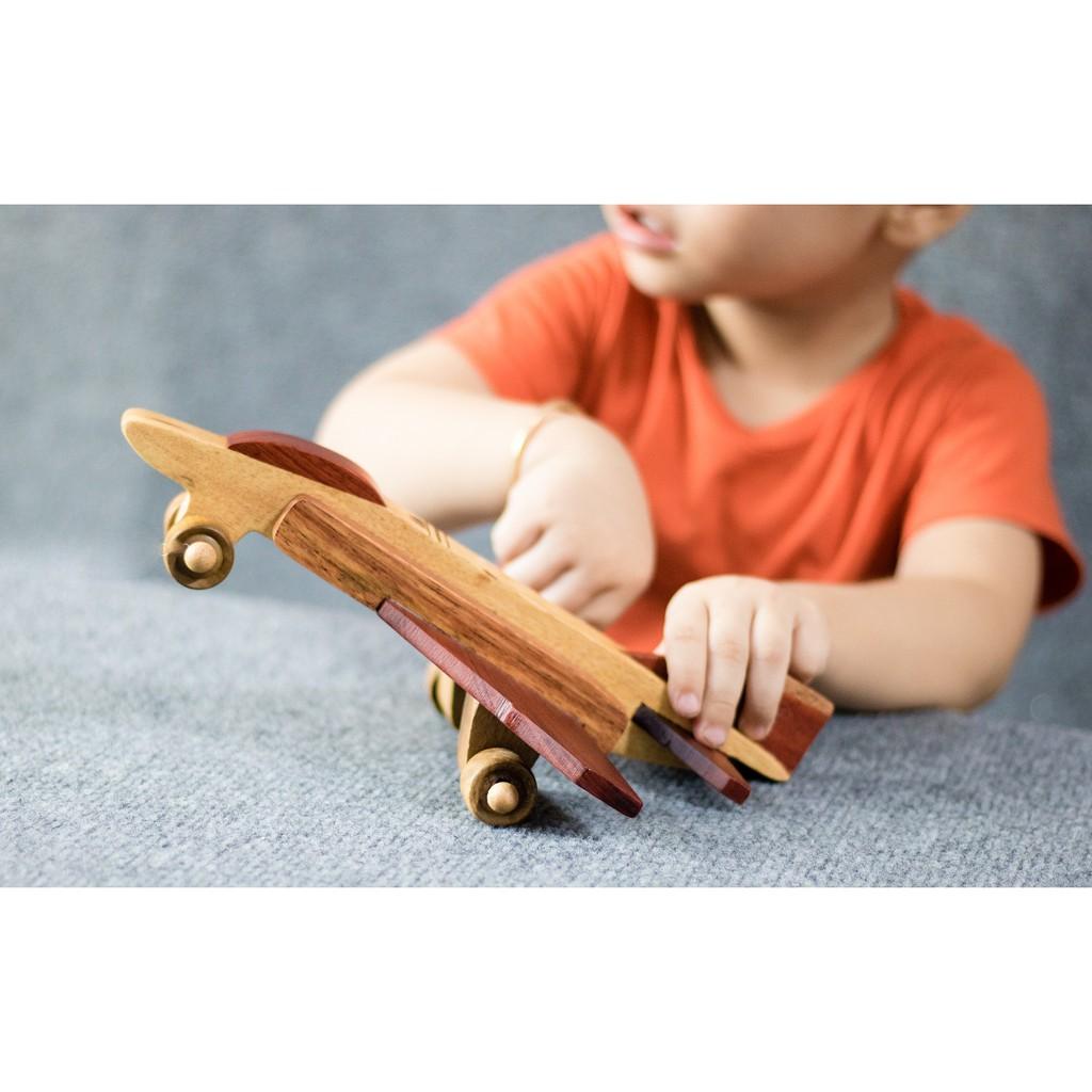 Máy Bay Chiến Đấu - Wooden Toys | Chàng Trai Gỗ