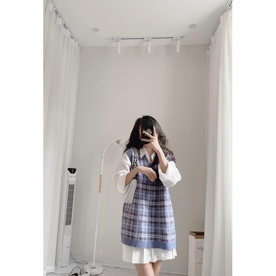 Gile kẻ dáng rộng siêu xinh