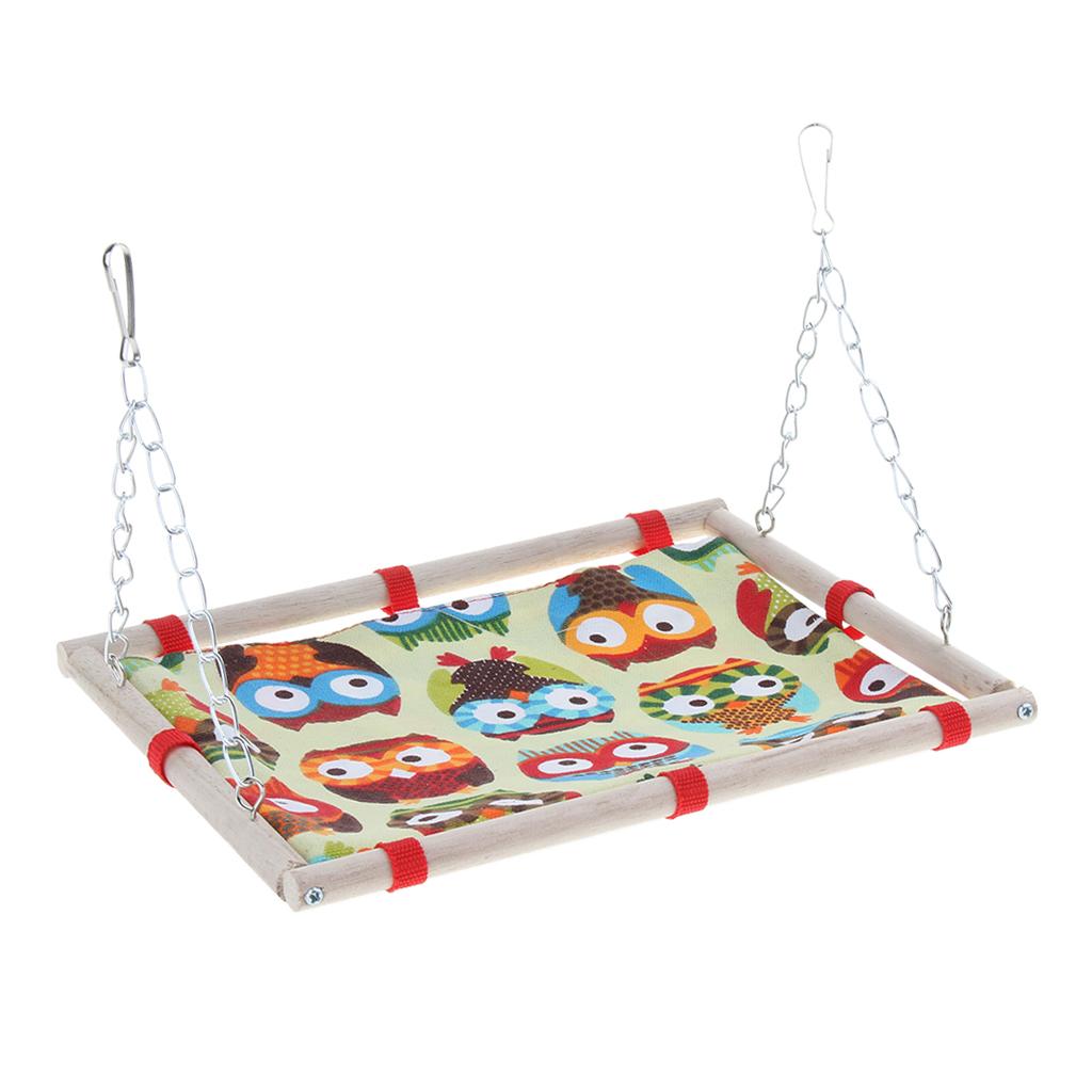 Little Pet Gerbil House Hammock Small Animal Bed Cage Nest Swing Mat