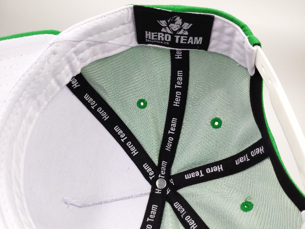 Mũ Hero Team V2 xanh lá tặng kèm móc khóa kamui