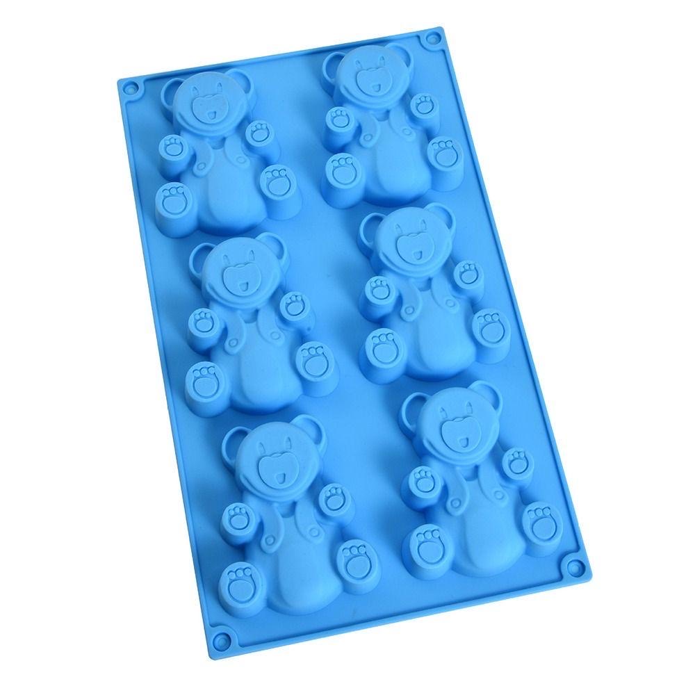 Khuôn silicon hình gấu