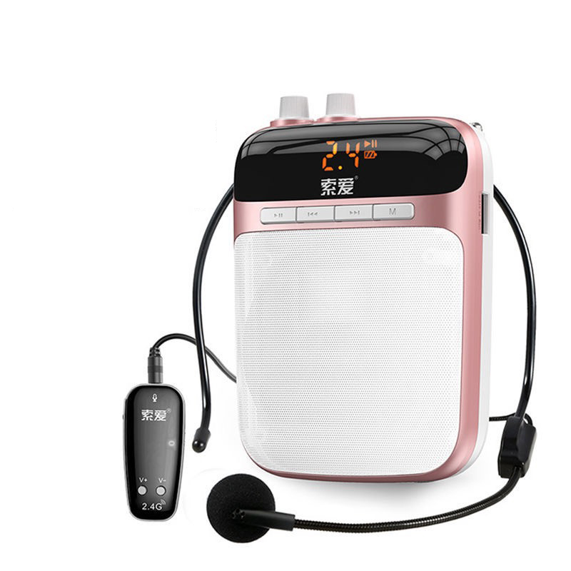 SOAIY S-718 - Máy Trợ Giảng Không Dây , Công Suất 10W, Hoạt Động 12 Giờ - Hàng Chính Hãng