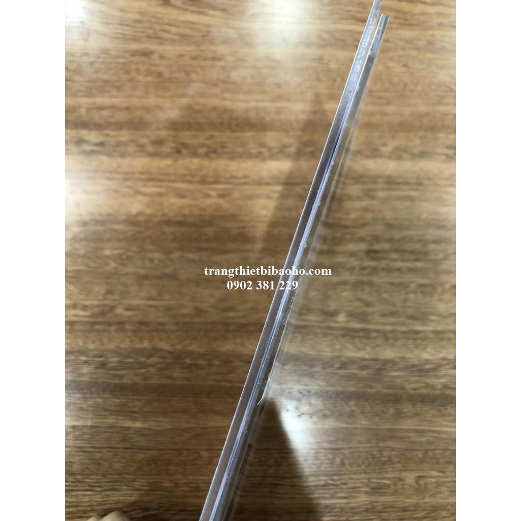 Bảng nhà vệ sinh, WC nam nữ bằng nhựa Mica 10*20cm - 2 màu lựa chọn