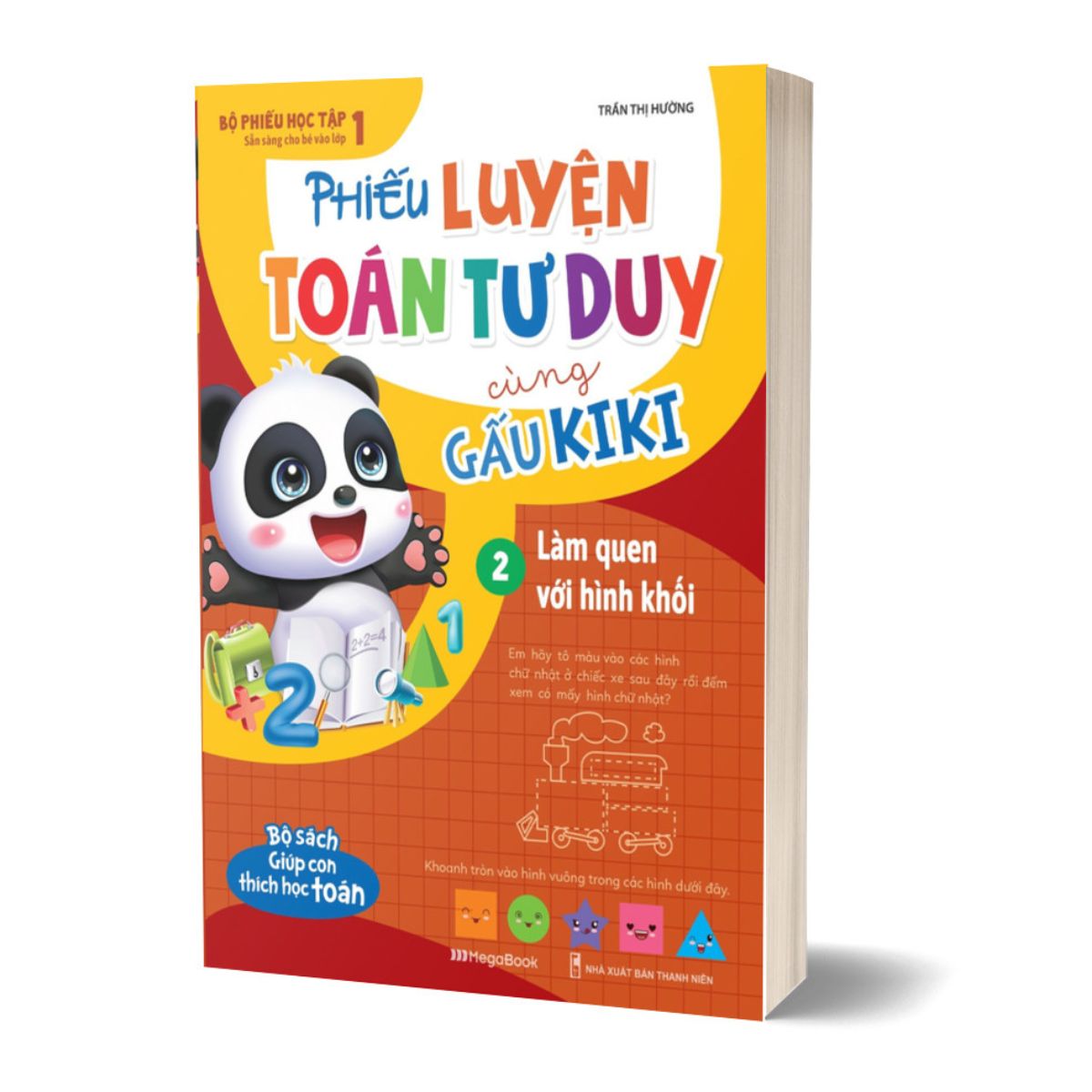 Bộ Sách Phiếu Luyện Toán Tư Duy Cùng Gấu Kiki