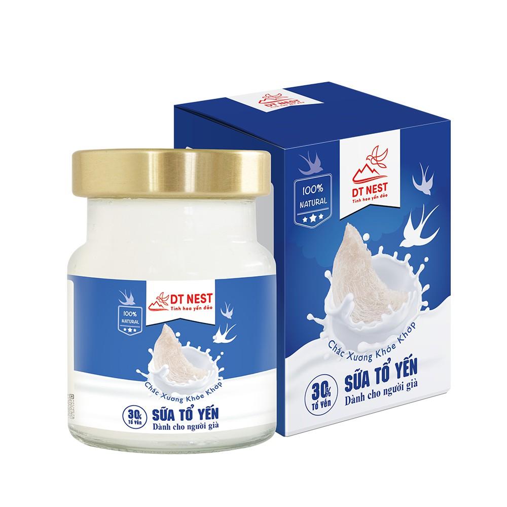 06 Lon Sữa Tổ Yến chưng dành cho người già (Hũ 70ml), nước yến DT