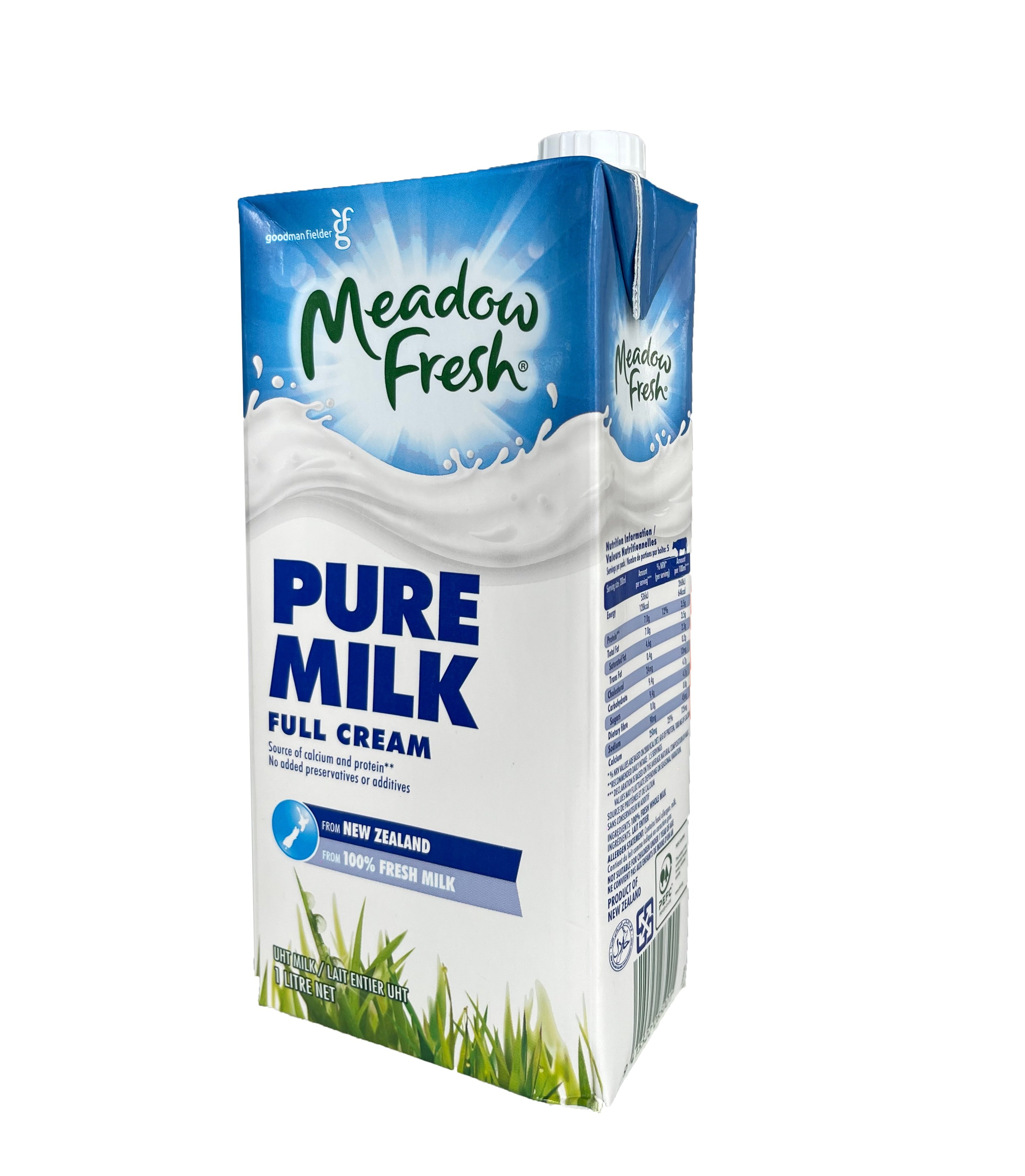 Sữa Tươi Nguyên Kem Tiệt Trùng Nhập khẩu New Zealand Meadow Fresh 1L