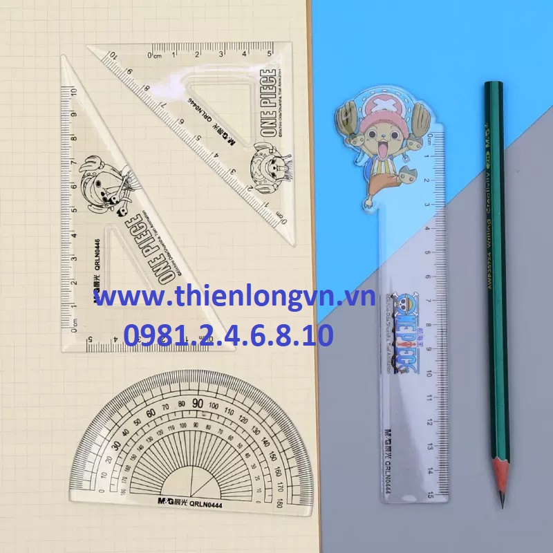Thước bộ eke One piece - M&amp;G QRLN0444