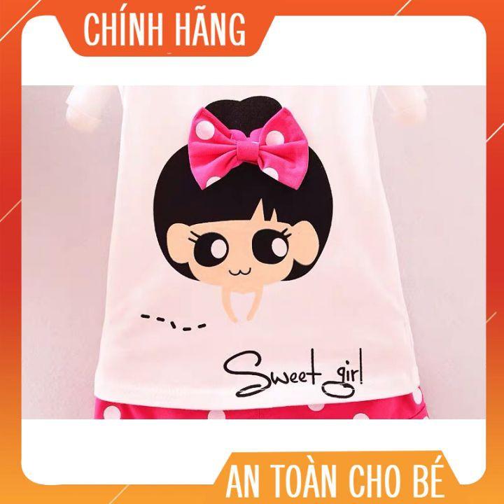 Đồ bộ xinh Bé Gái ️️ từ 1 ̂̉ đ̂́ 5 ̂̉,May gia công tận xưởng,An toàn cho bé,thoải mái,vui chơi