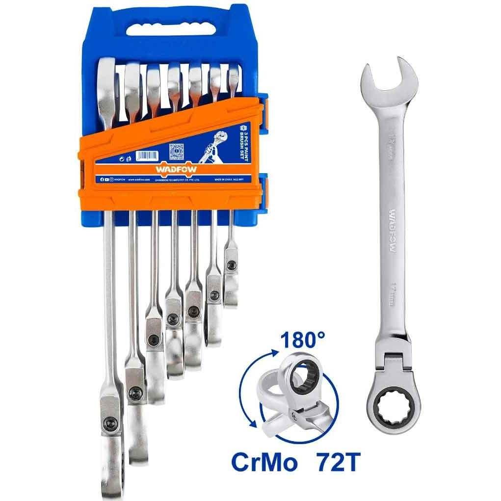 BỘ 7 CỜ LÊ MIỆNG VÒNG XOAY 180 ĐỘ WADFOW WSP5207 - HÀNG CHÍNH HÃNG